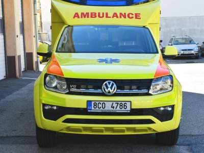 VW Amarok - zdravotnická zástavba ZZS JčK